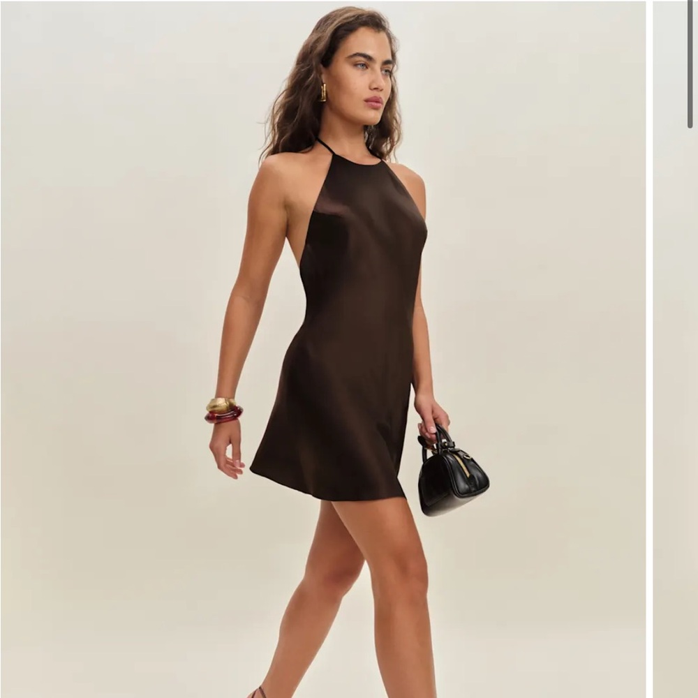 NWT Reformation Jennis Silk Dress